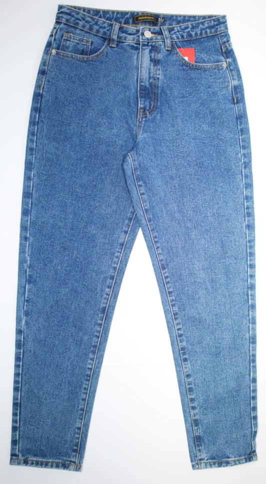 Mom Straight Leg Jeans - Mylookmyway