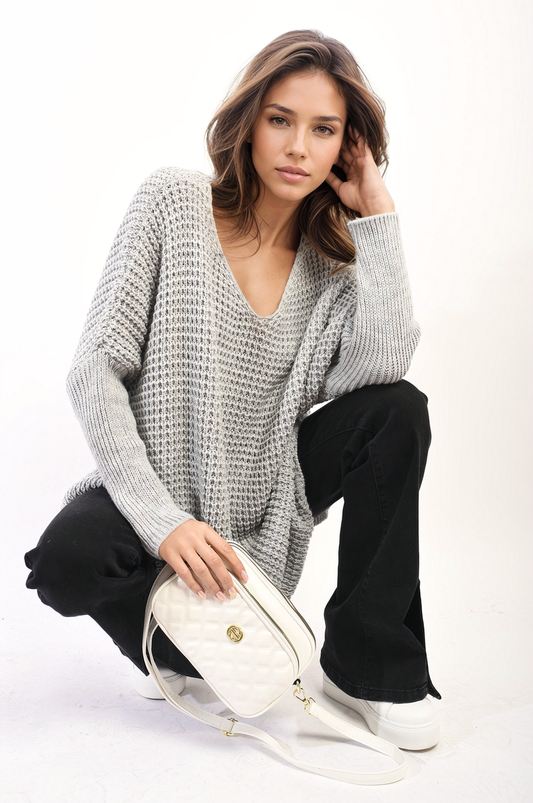 Oversized Chunky Knitted Jumper